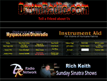 Tablet Screenshot of drumradio.com